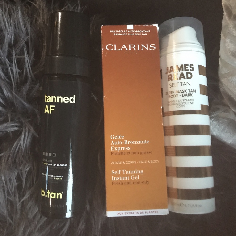Lot of three self tanners